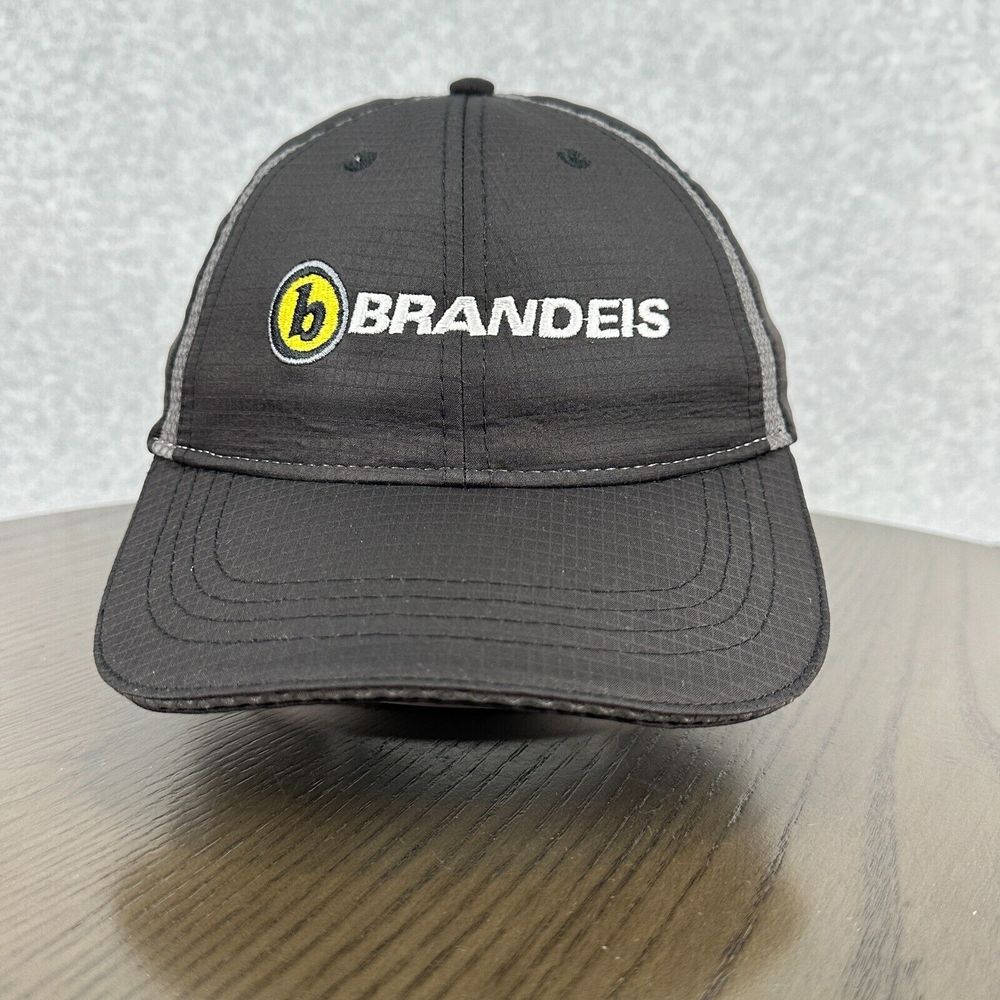 Brandeis Machinery Lexington Kentucky Hat Cap Strap Back Black Adjustable